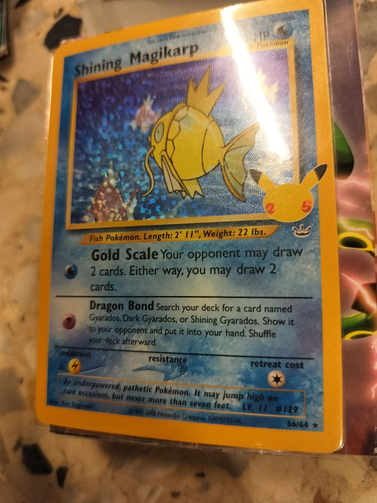 Magikarp Pokémonkort